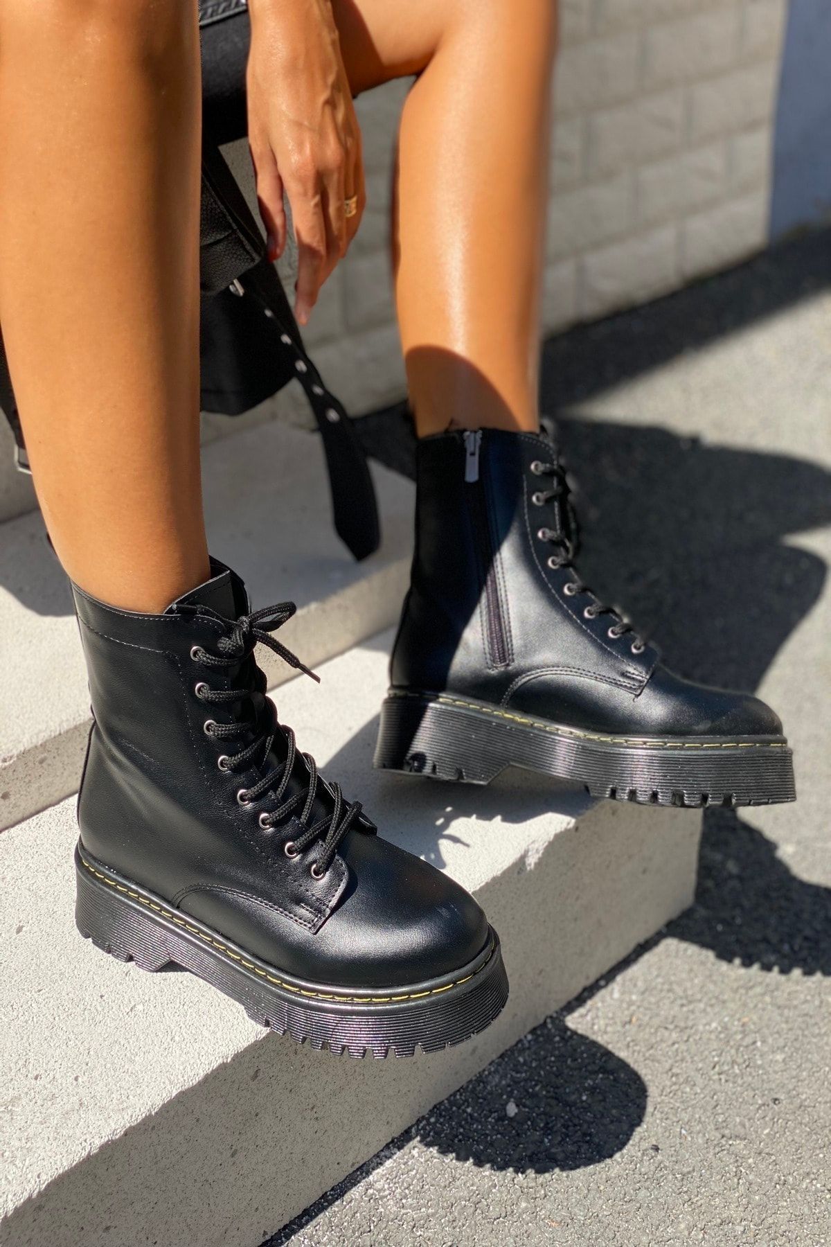 KADIN SİYAH BOT&BOOTİE&POSTAL KY92500