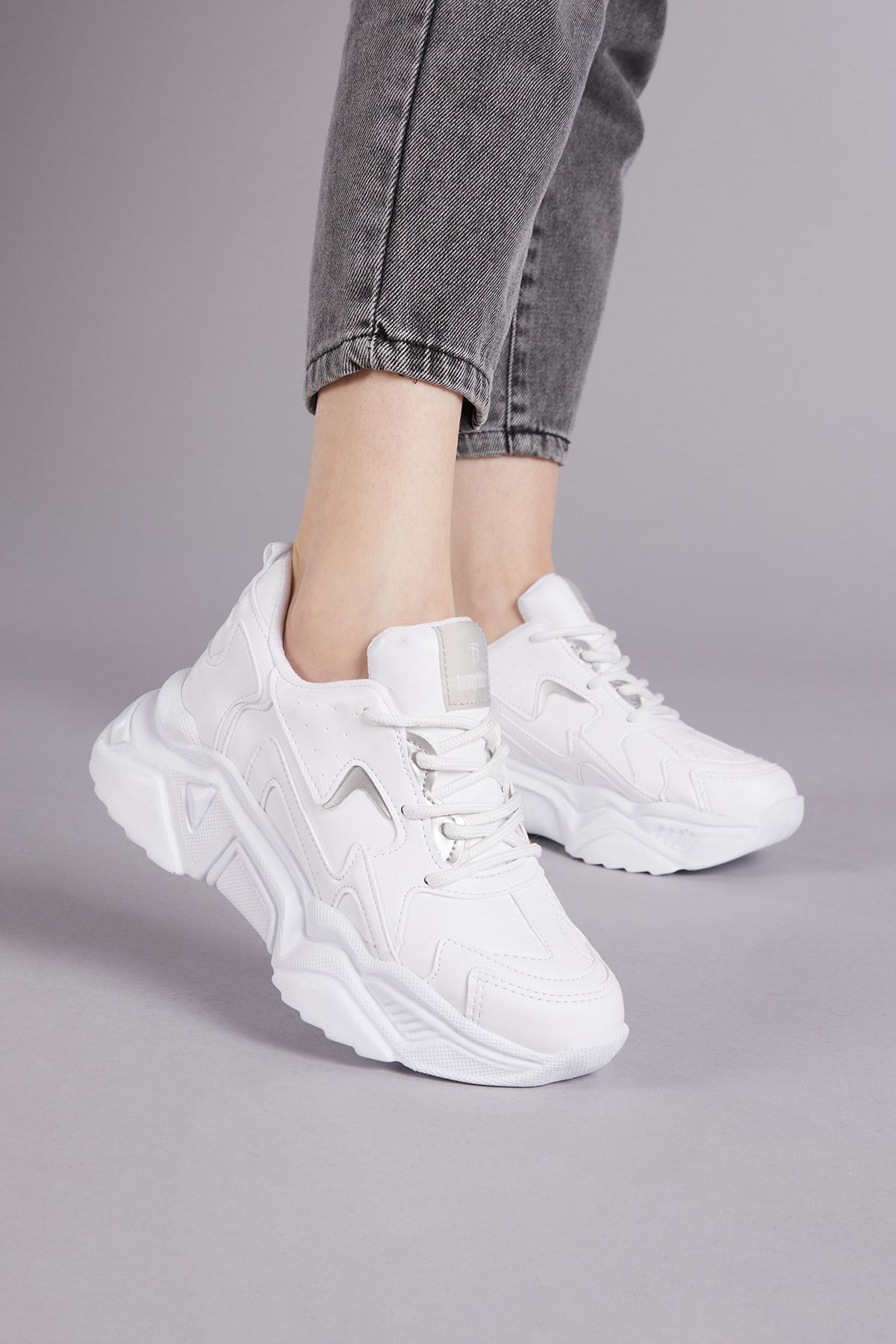 Kadın Beyaz Spor Ayakkabı Dnz