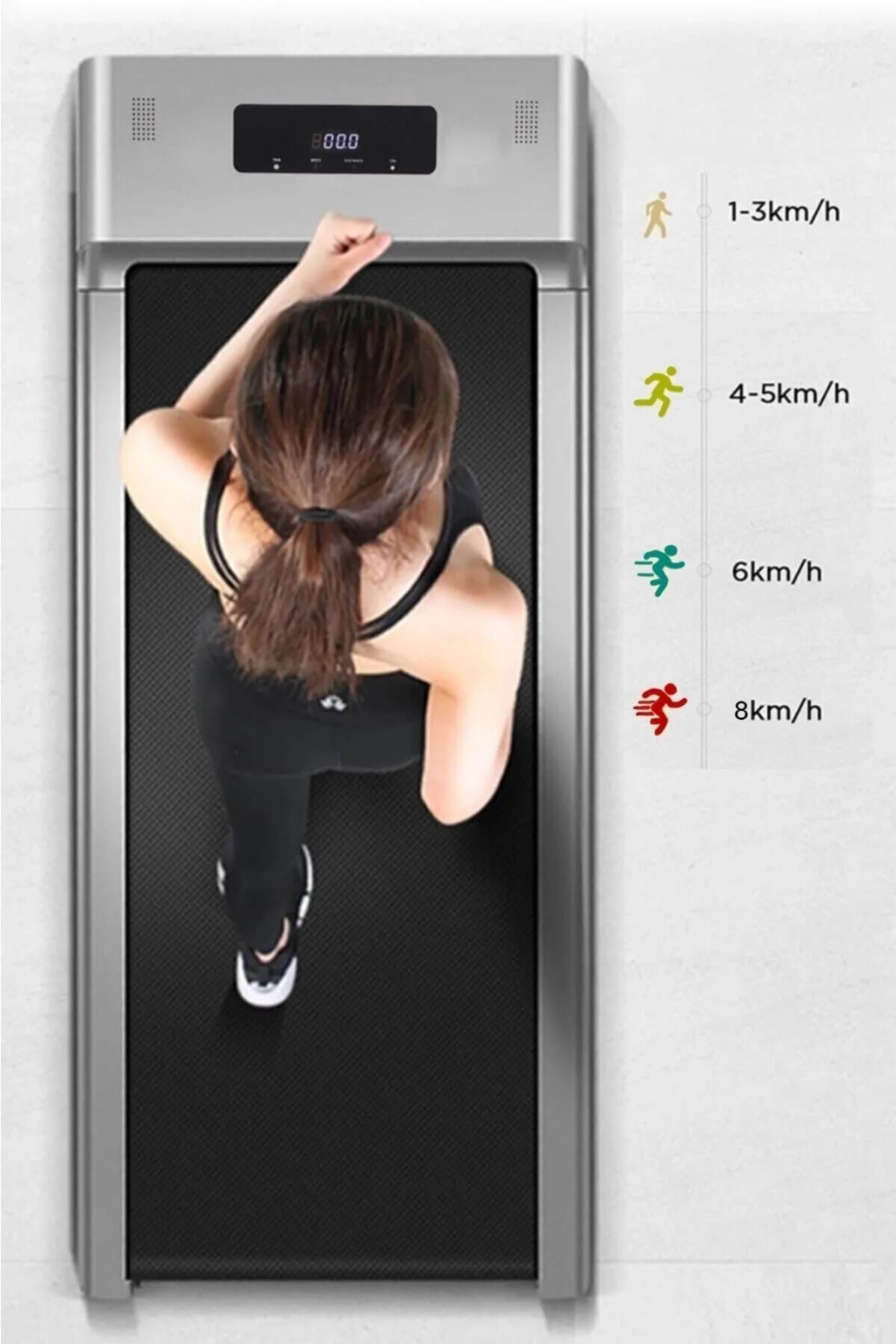 Uzaktan Kumandalı Portatif Yürüme Ve Koşu Bandı