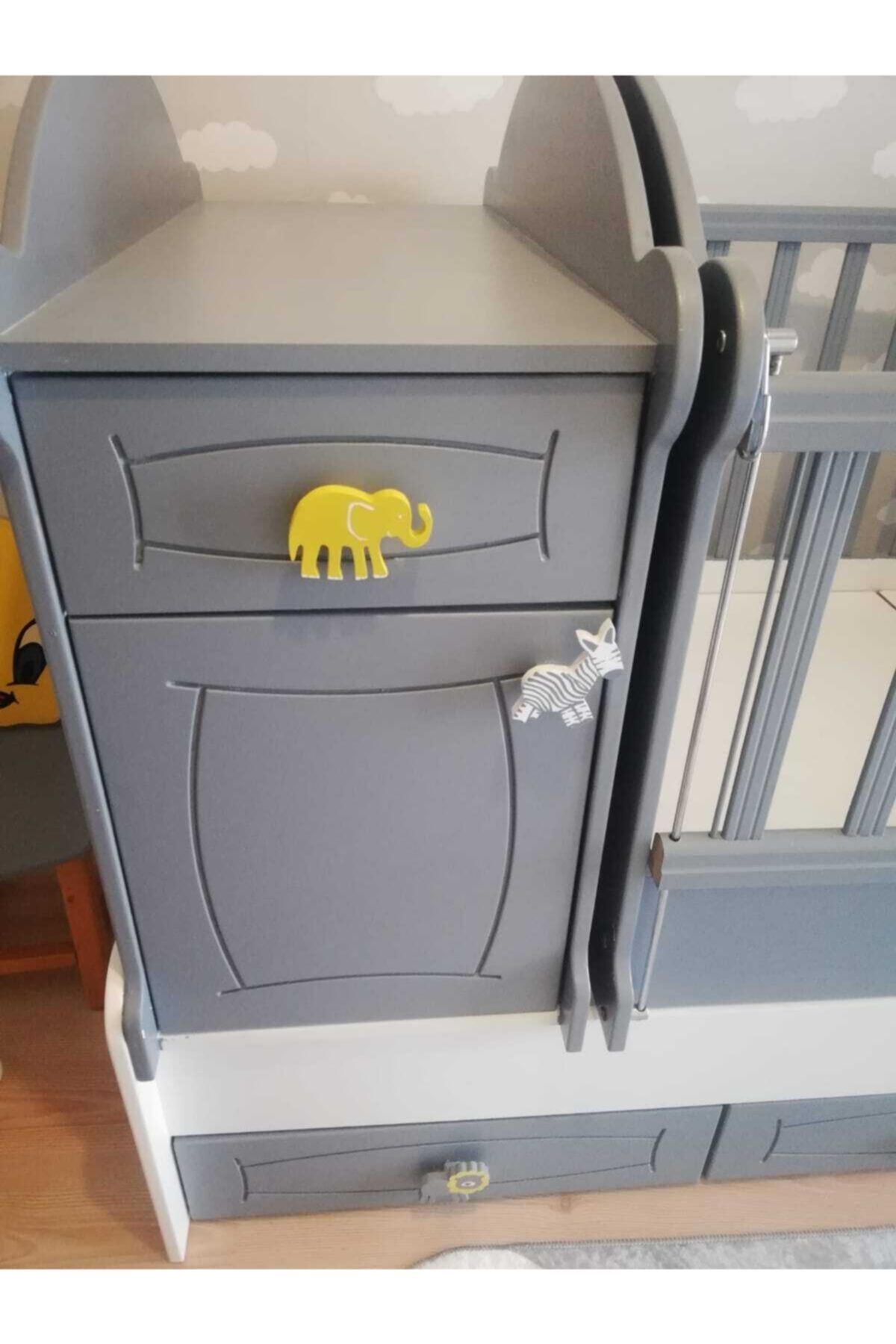 Zebra Kulp Bebek Çocuk Odası Kulbu