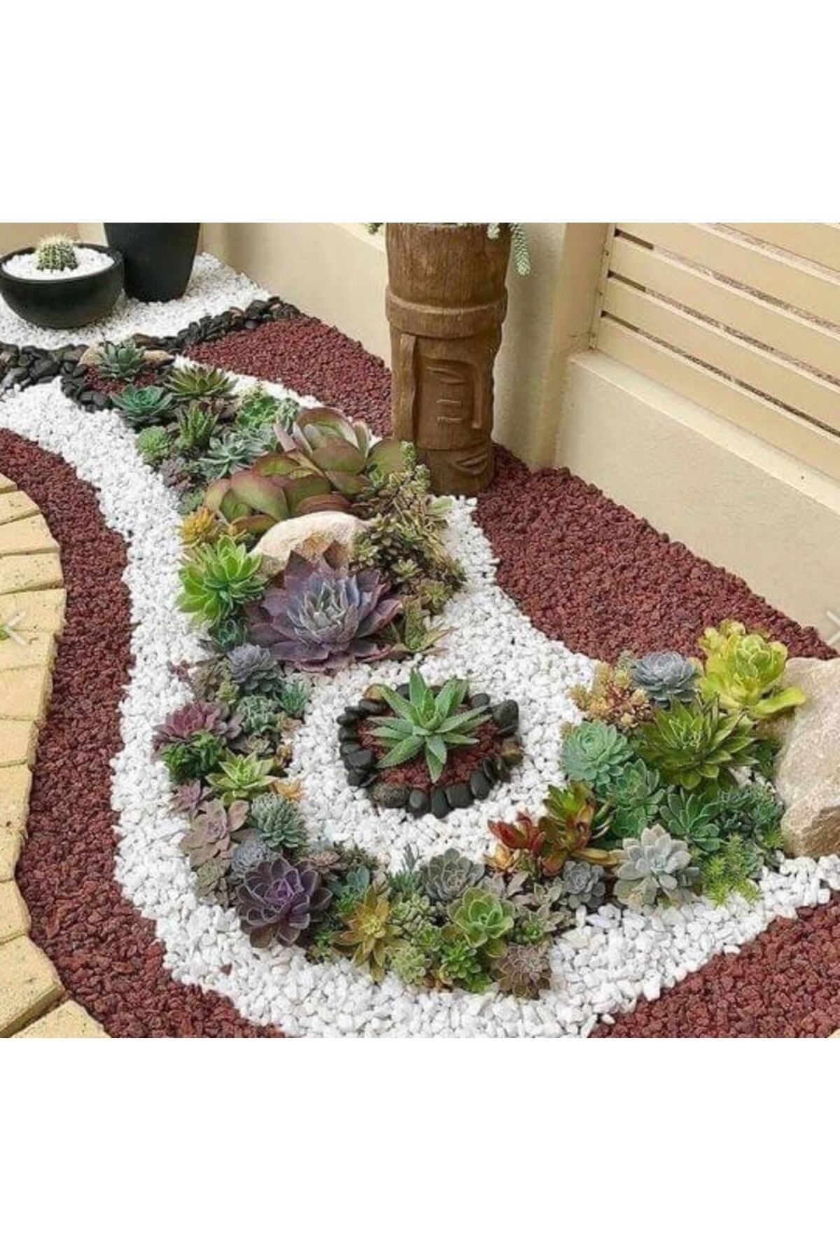 Beyaz Taş 2 Kg 1-2 Cm Beyaz Dolomit Taş Dere Taşı Çakıl Taşı Bahçe Süs Taşı Akvaryum Teraryum Taşı